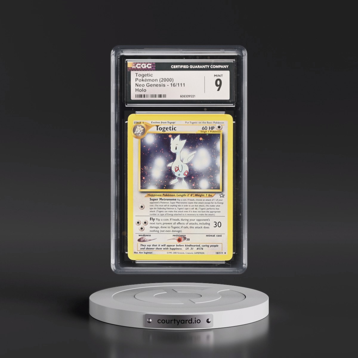 2000 Neo Genesis #16/111 Togetic - Holo (CGC 9 MINT)