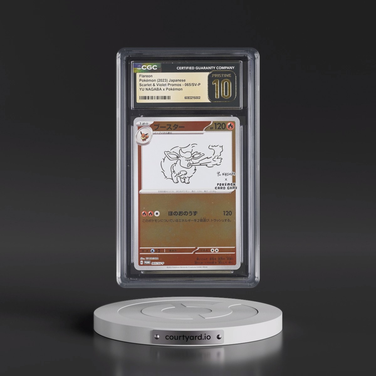 2022 Scarlet & Violet Promos #065/SV-P Flareon - Reverse Holo YU NAGABA x Pokémon () (CGC 10 PRISTINE)