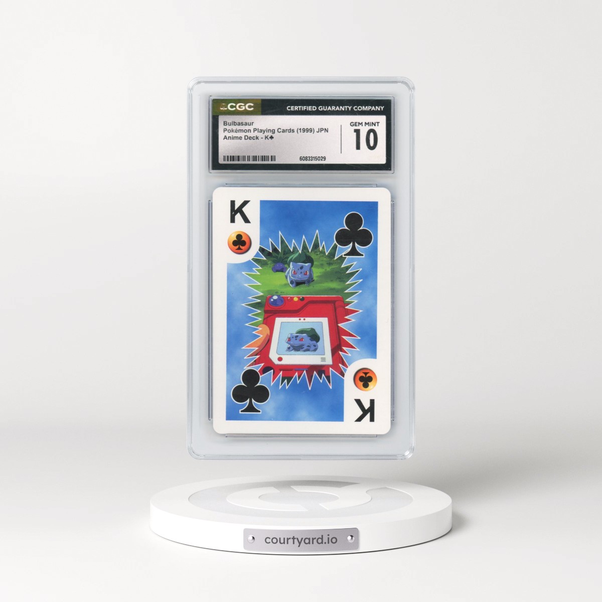 1999 Anime Deck (1999 Big Pokeball Back) #KÃ¿ Bulbasaur (CGC 10 GEM MINT)