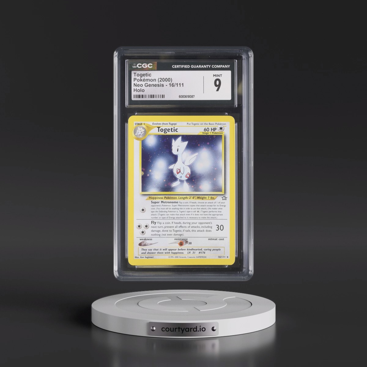 2000 Neo Genesis #16/111 Togetic - Holo (CGC 9 MINT)