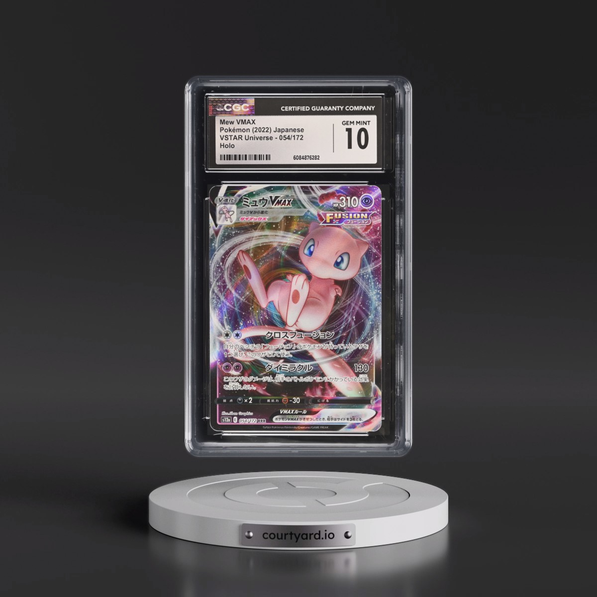 2022 VSTAR Universe #054/172 Mew VMAX - Holo (CGC 10 GEM MINT)