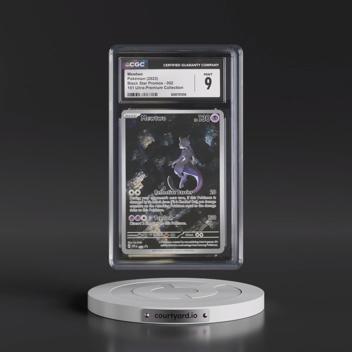 2023 Black Star Promos - Scarlet & Violet SVPEN #052 Mewtwo - 151 Ultra-Premium Collection (Holo) (CGC 9 MINT)