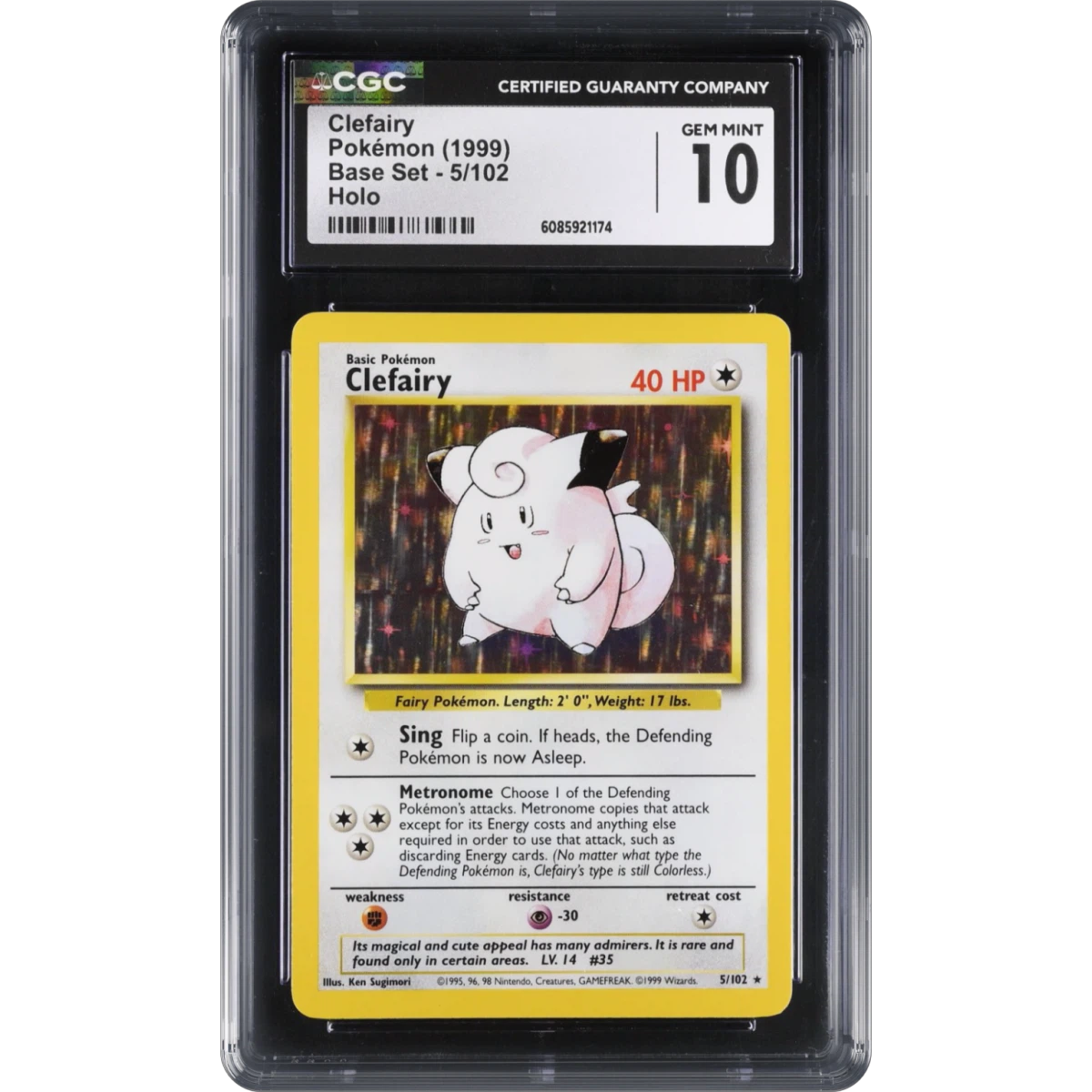 Clefairy card artwork