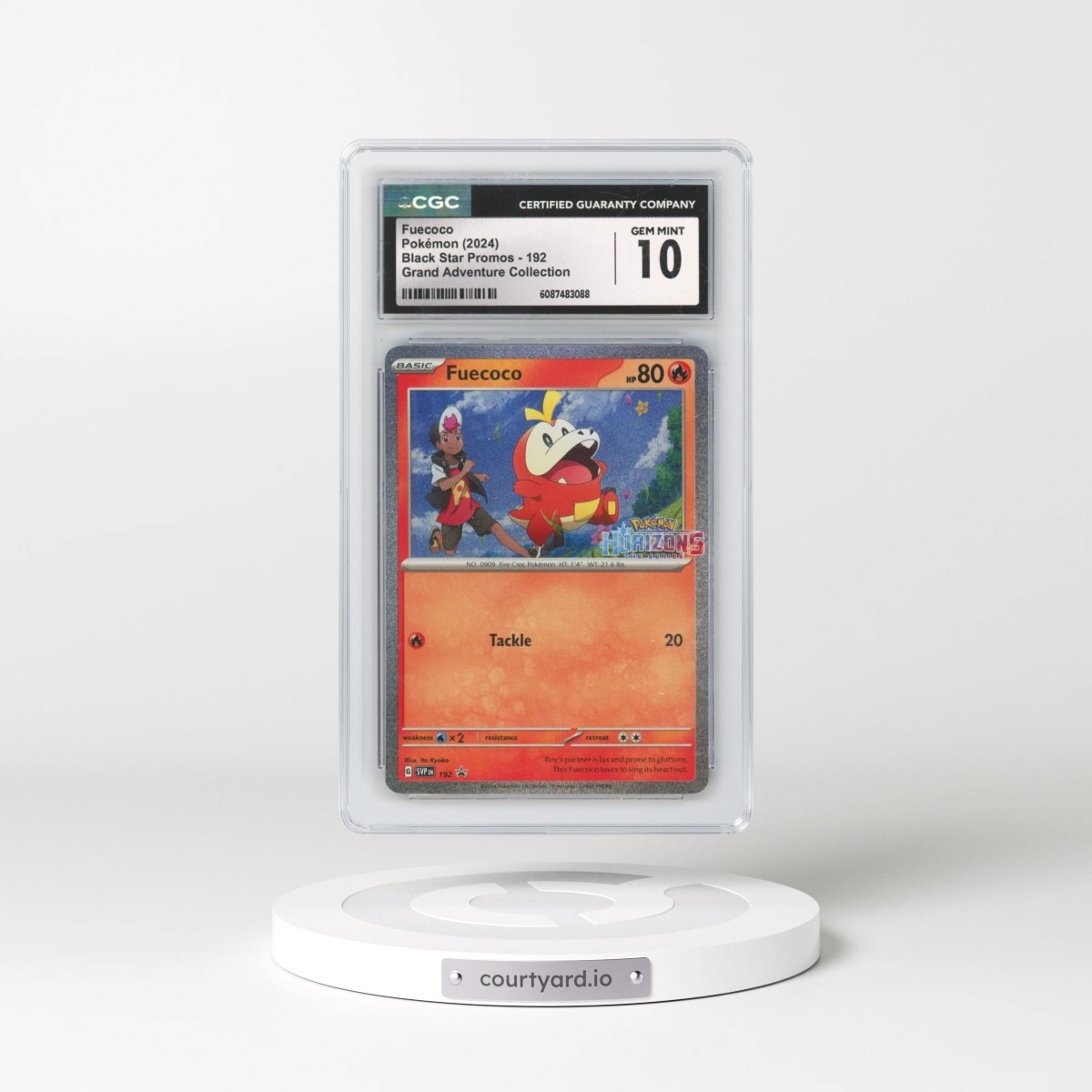 2023 Black Star Promos - Scarlet & Violet SVP EN #192 Fuecoco - Grand Adventure Collection (Holo) (CGC 10 GEM MINT)