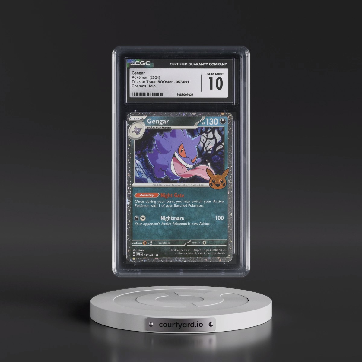 2024 Pokémon Trick or Trade #057 Gengar (CGC 10 GEM MINT)