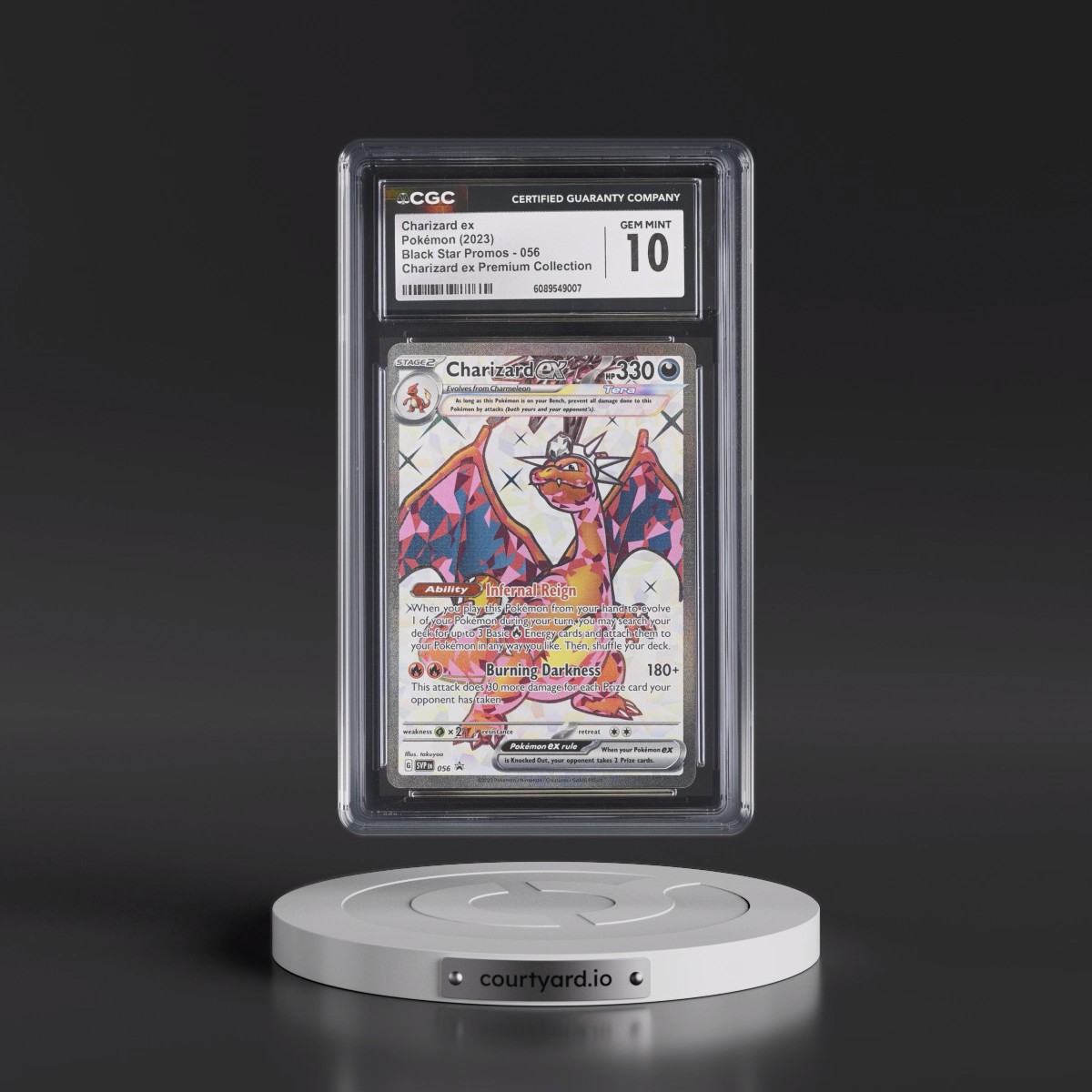 2023 Black Star Promos - Scarlet & Violet SVP EN #056 Charizard ex - Charizard ex Premium Collection (Holo) (CGC 10 GEM MINT)