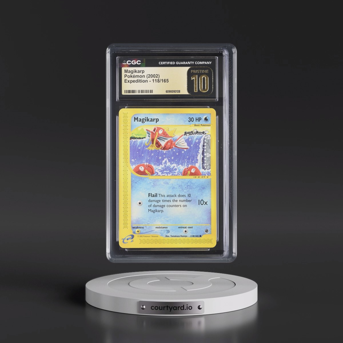 2002 Expedition #118/165 Magikarp (CGC 10 PRISTINE)