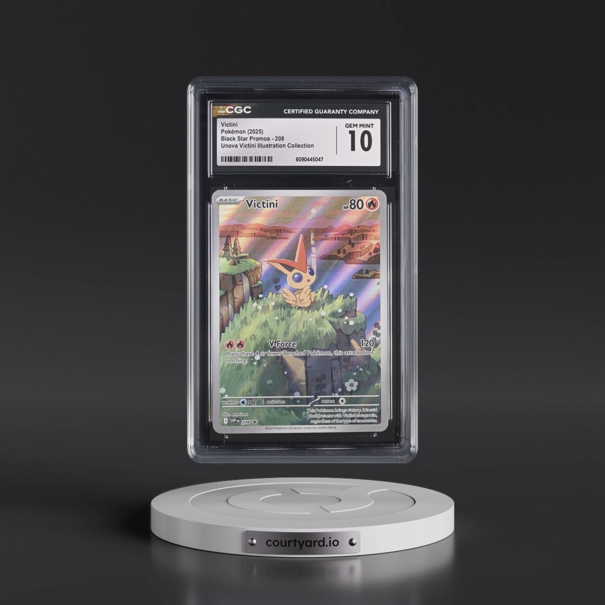 2023 Black Star Promos - Scarlet & Violet SVP EN #208 Victini - Unova Victini Illustration Collection (Holo) (CGC 10 GEM MINT)