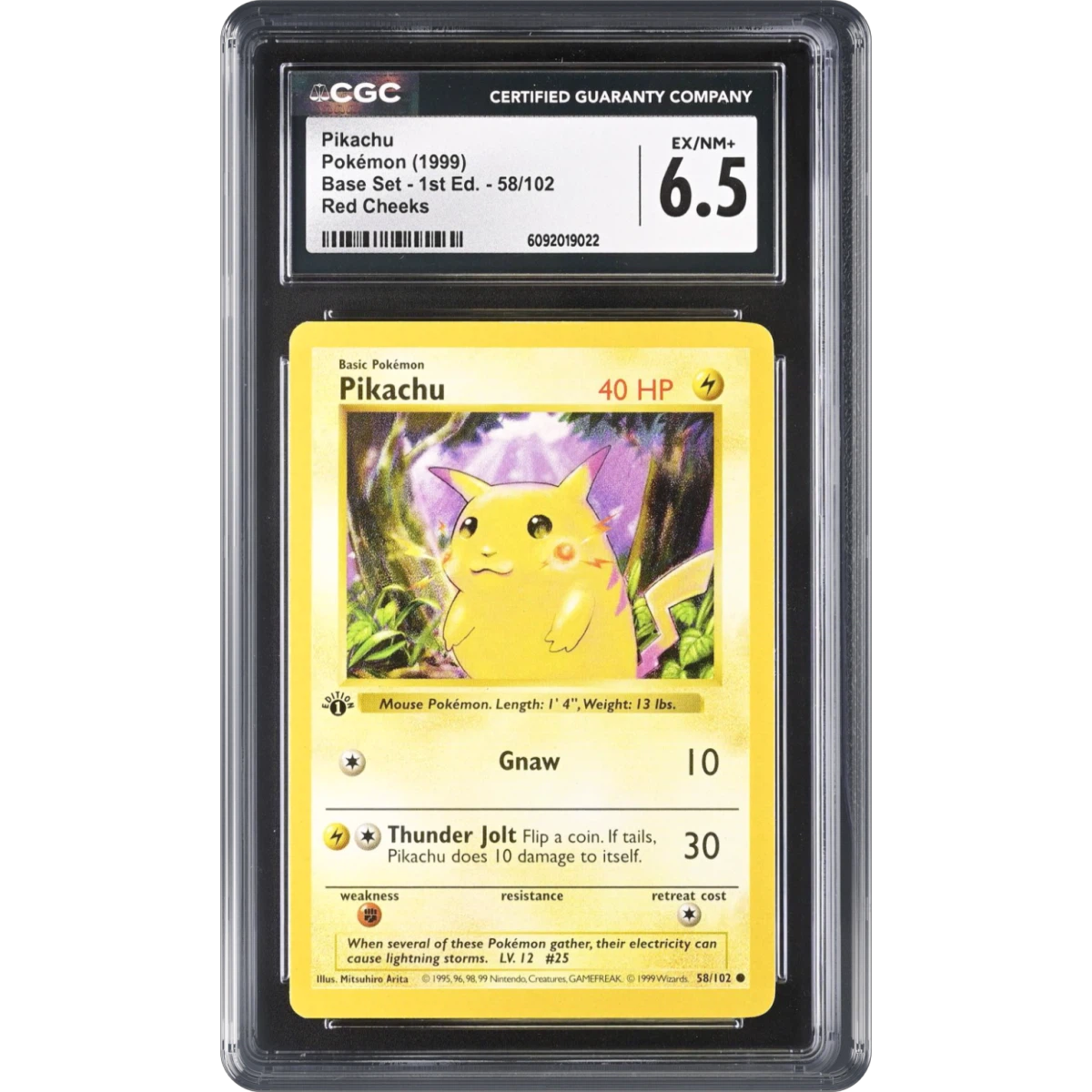 Pikachu card artwork