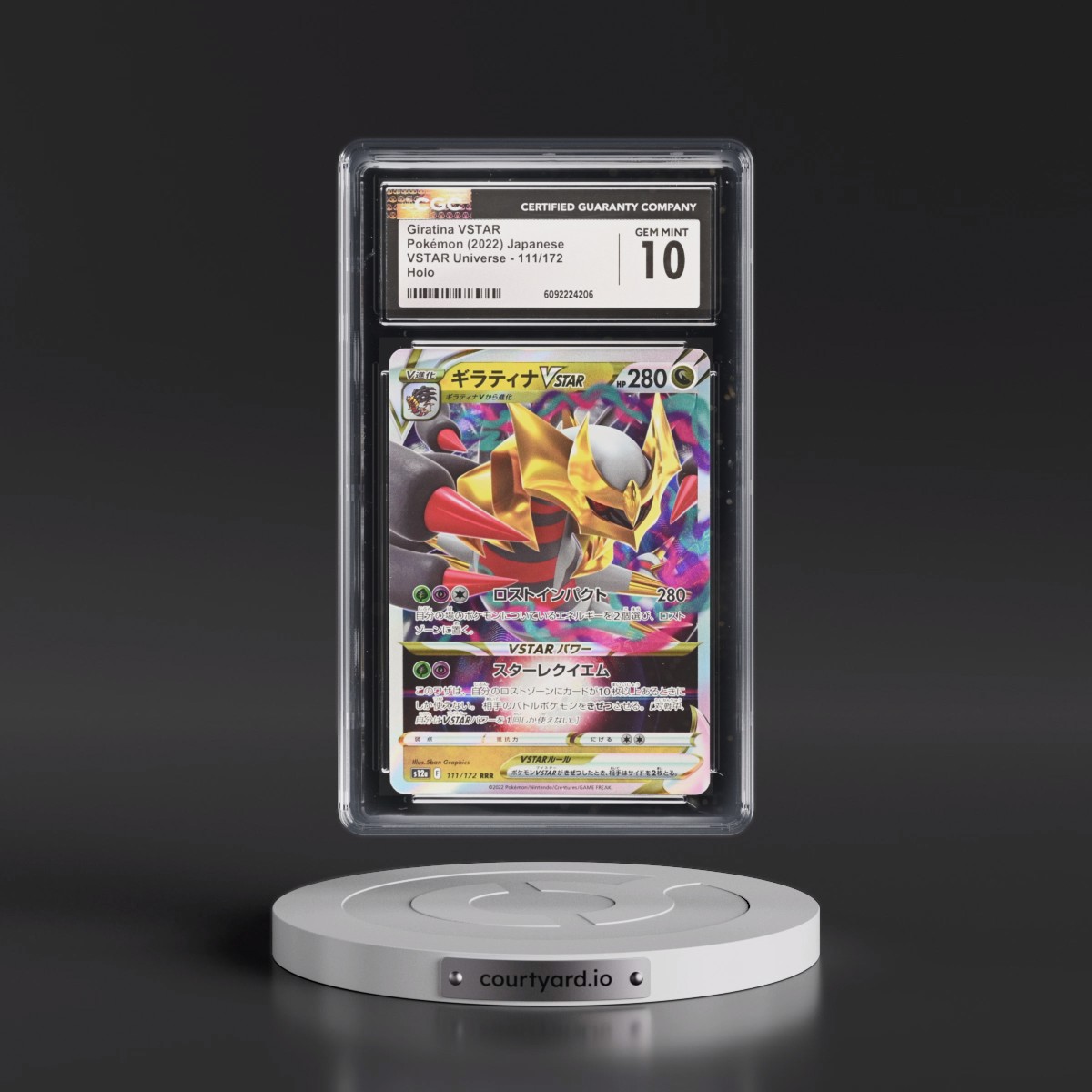 2022 VSTAR Universe #111/172 Giratina VSTAR - Holo (CGC 10 GEM MINT)