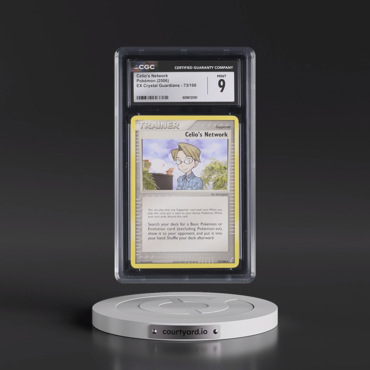 2006 EX Crystal Guardians #73/100 Celio's Network (CGC 9 MINT)