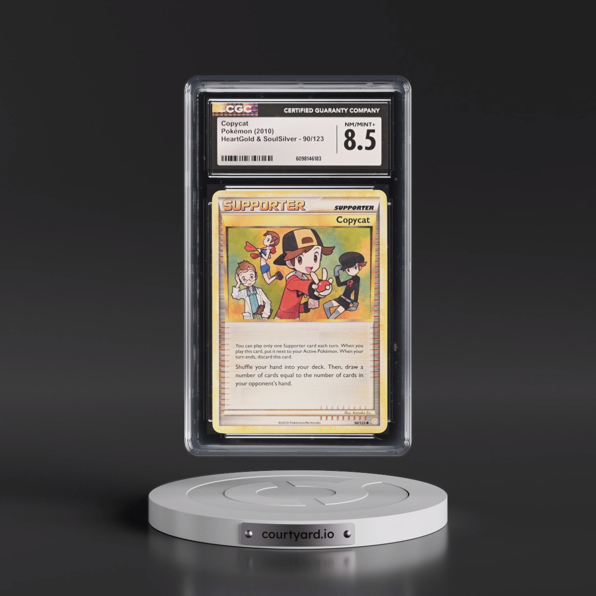 2010 HeartGold & SoulSilver #90/123 Copycat (CGC 8.5 NM-MT+)