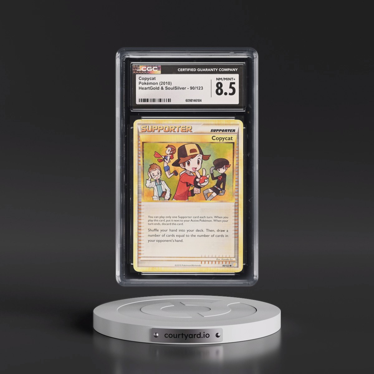 2010 HeartGold & SoulSilver #90/123 Copycat (CGC 8.5 NM-MT+)