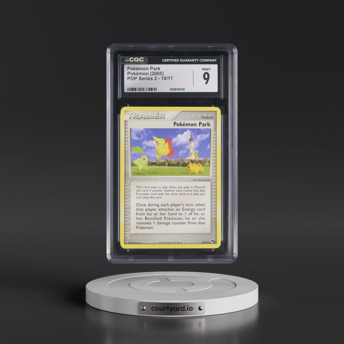 2005 POP Series 2 #10/17 Pokémon Park (CGC 9 MINT)