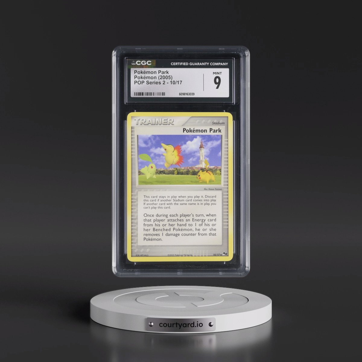 2005 POP Series 2 #10/17 Pokémon Park (CGC 9 MINT)