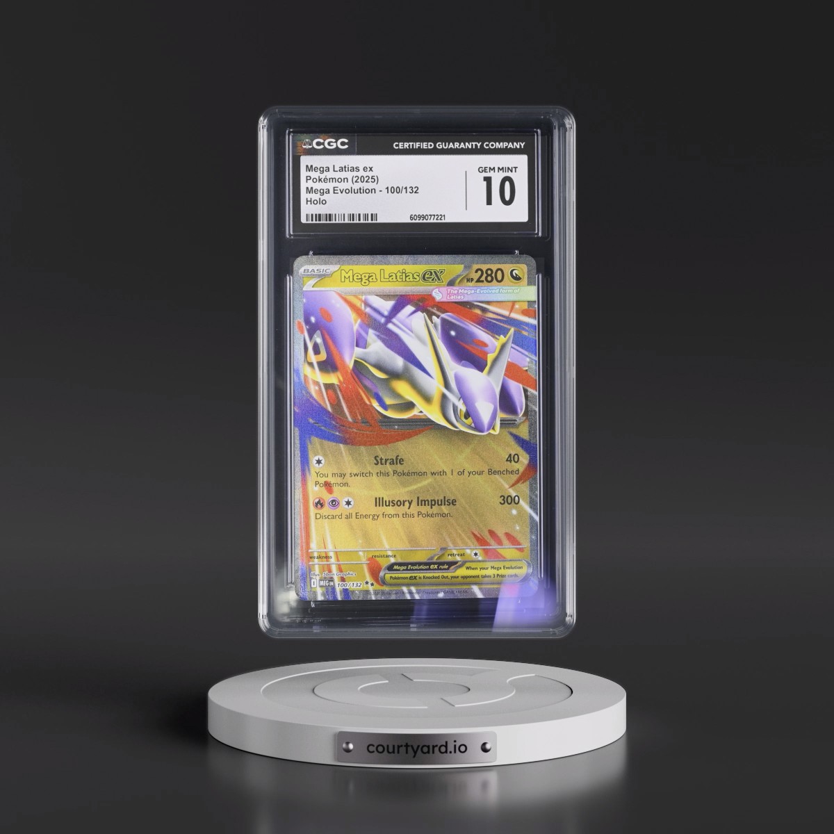 2025 Mega Evolution - MEG EN #100/132 Mega Latias ex - Holo (CGC 10 GEM MINT)