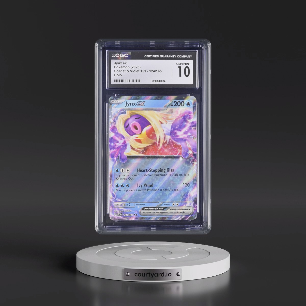 2023 Scarlet & Violet 151 - MEW EN Jynx ex - Holo #124/165 CGC 10