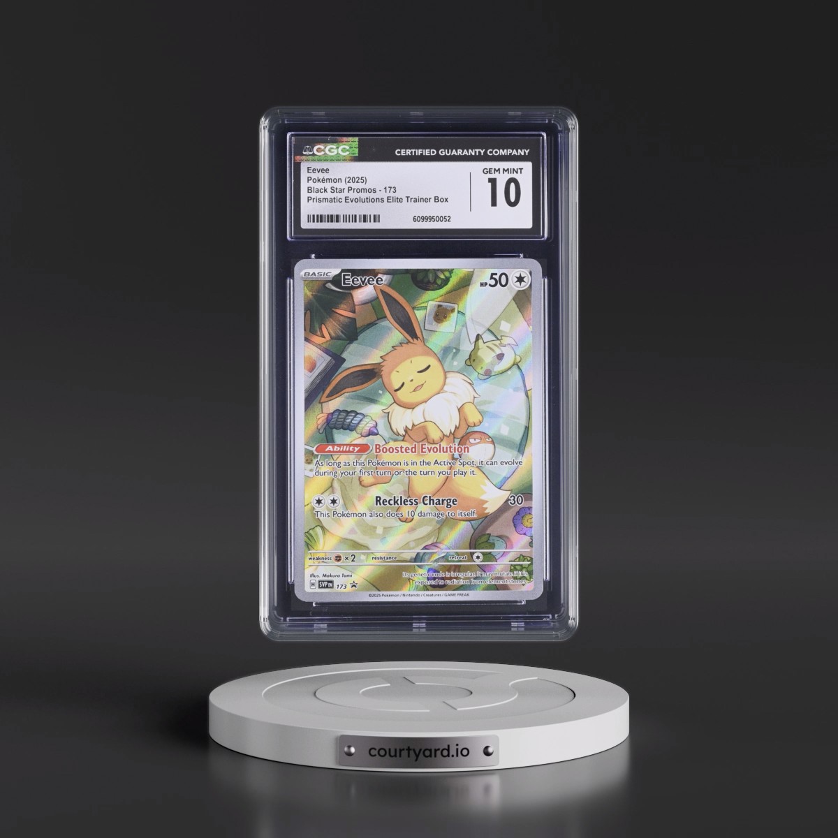2023 Black Star Promos - Scarlet & Violet SVP EN Eevee - Prismatic Evolutions Elite Trainer Box (Holo) #173 CGC 10