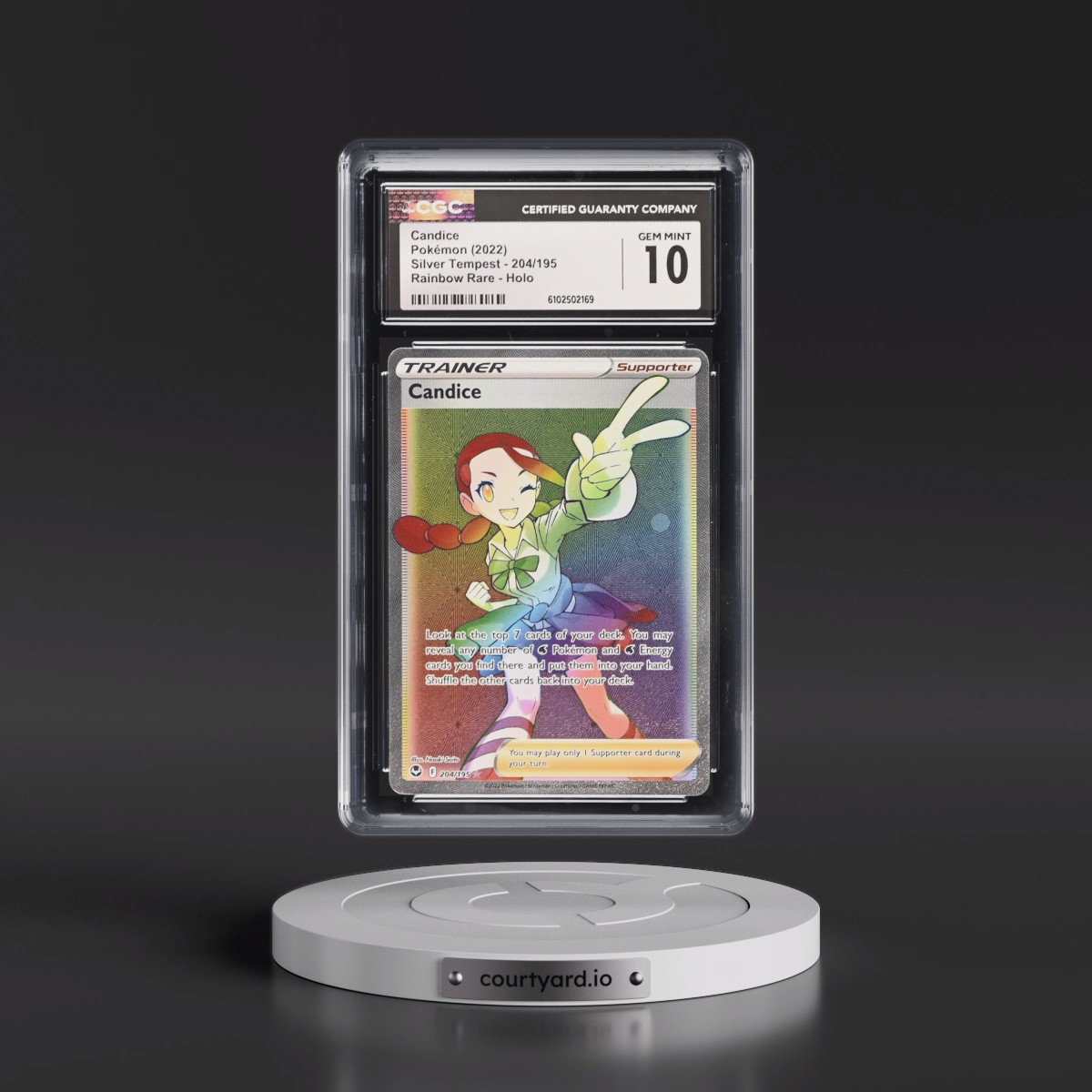 2022 Silver Tempest #204/195 Candice - Secret (CGC 10 GEM MINT)