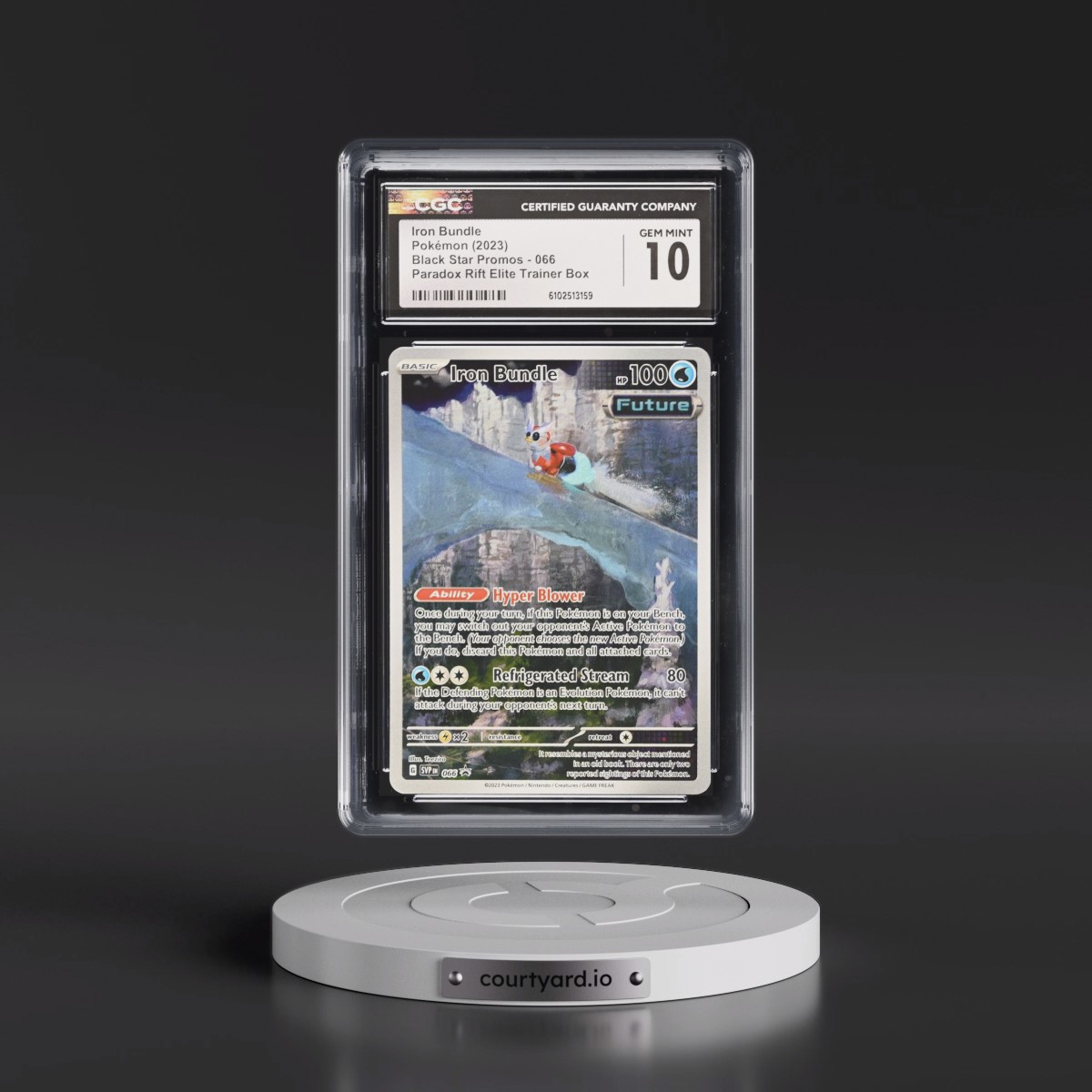 2023 Black Star Promos - Scarlet & Violet SVP EN #066 Iron Bundle - Paradox Rift Elite Trainer Box (Holo) (CGC 10 GEM MINT)