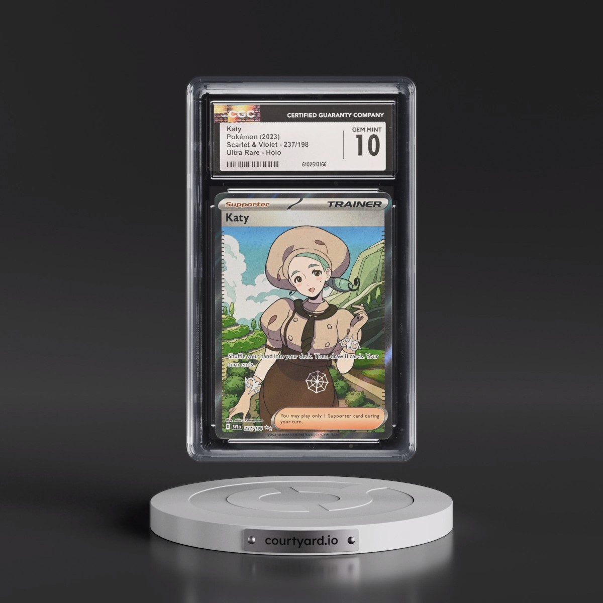 2023 Scarlet & Violet #237/198 Katy - Ultra Rare Holo (CGC 10 GEM MINT)