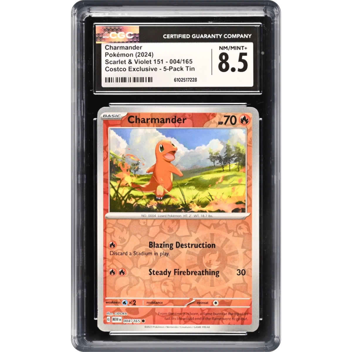 selling pokemon cards online Amazon.com: Charmander Card main image 1