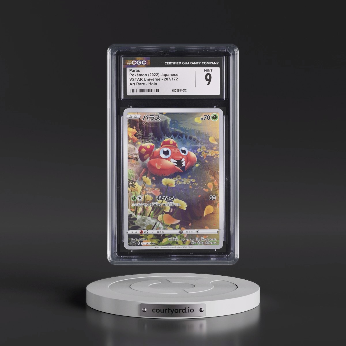 2022 VSTAR Universe #207/172 Paras - Art Rare Holo (CGC 9 MINT)