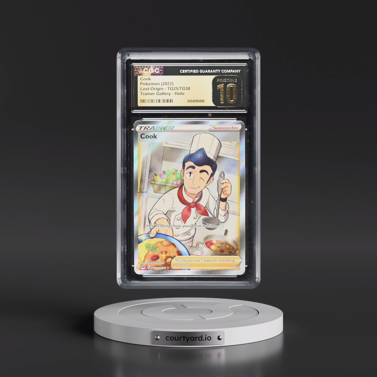 2022 Lost Origin #TG25/TG30 Cook - Trainer Gallery Holo (CGC 10 PRISTINE)