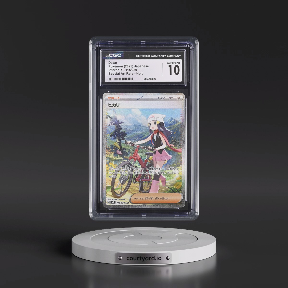 2025 Inferno X - M2 #115/080 Dawn - Special Art Rare Holo (CGC 10 GEM MINT)