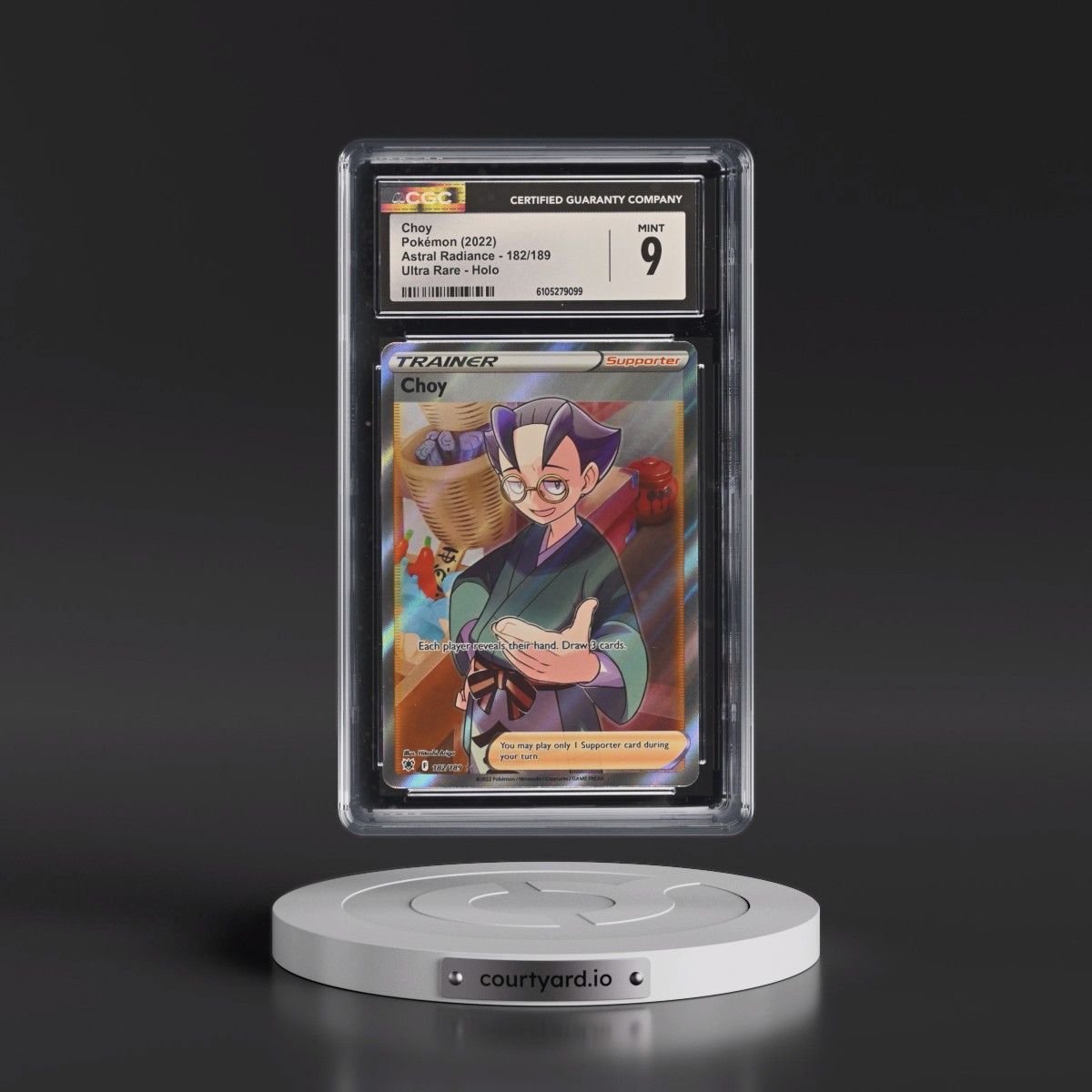 2022 Astral Radiance #182/189 Choy (CGC 9 MINT)