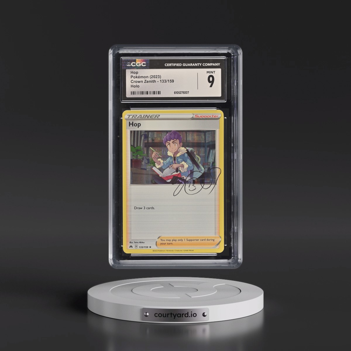 2023 Crown Zenith #133/159 Hop - Holo (CGC 9 MINT)