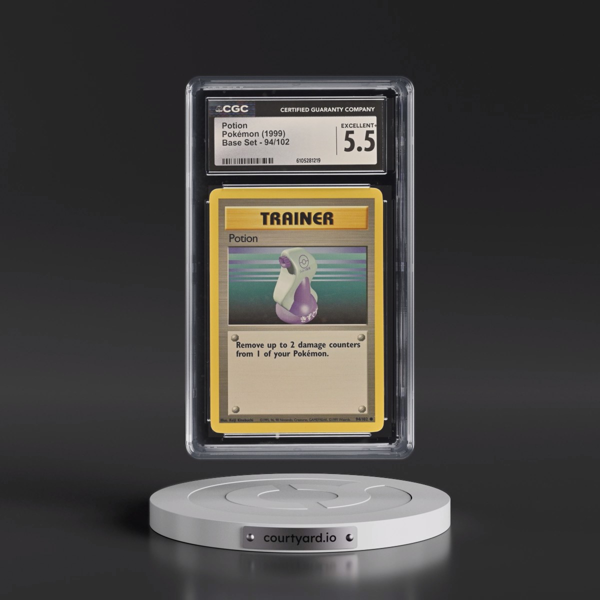 1999 Base Set #94/102 Potion (CGC 5.5 EX+)