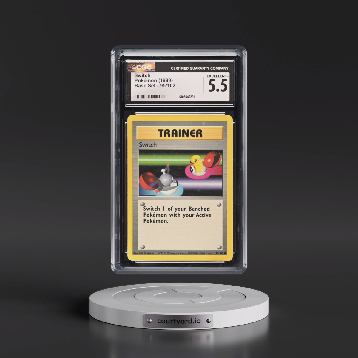 1999 Base Set #95/102 Switch (CGC 5.5 EX+)