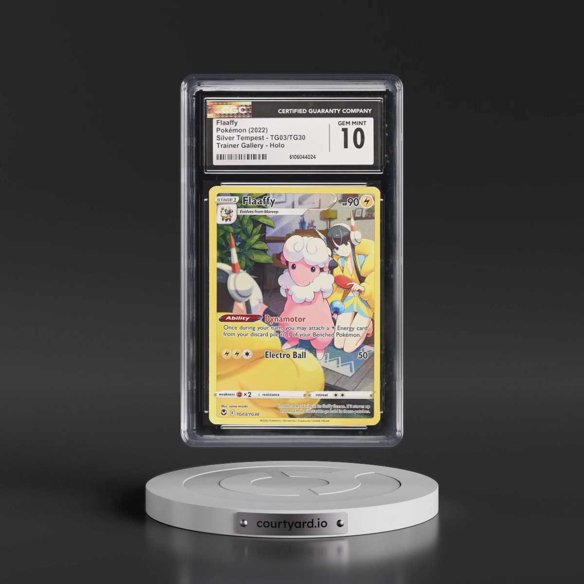 2022 Silver Tempest #TG03/TG30 Flaaffy - Trainer Gallery Holo (CGC 10 GEM MINT)
