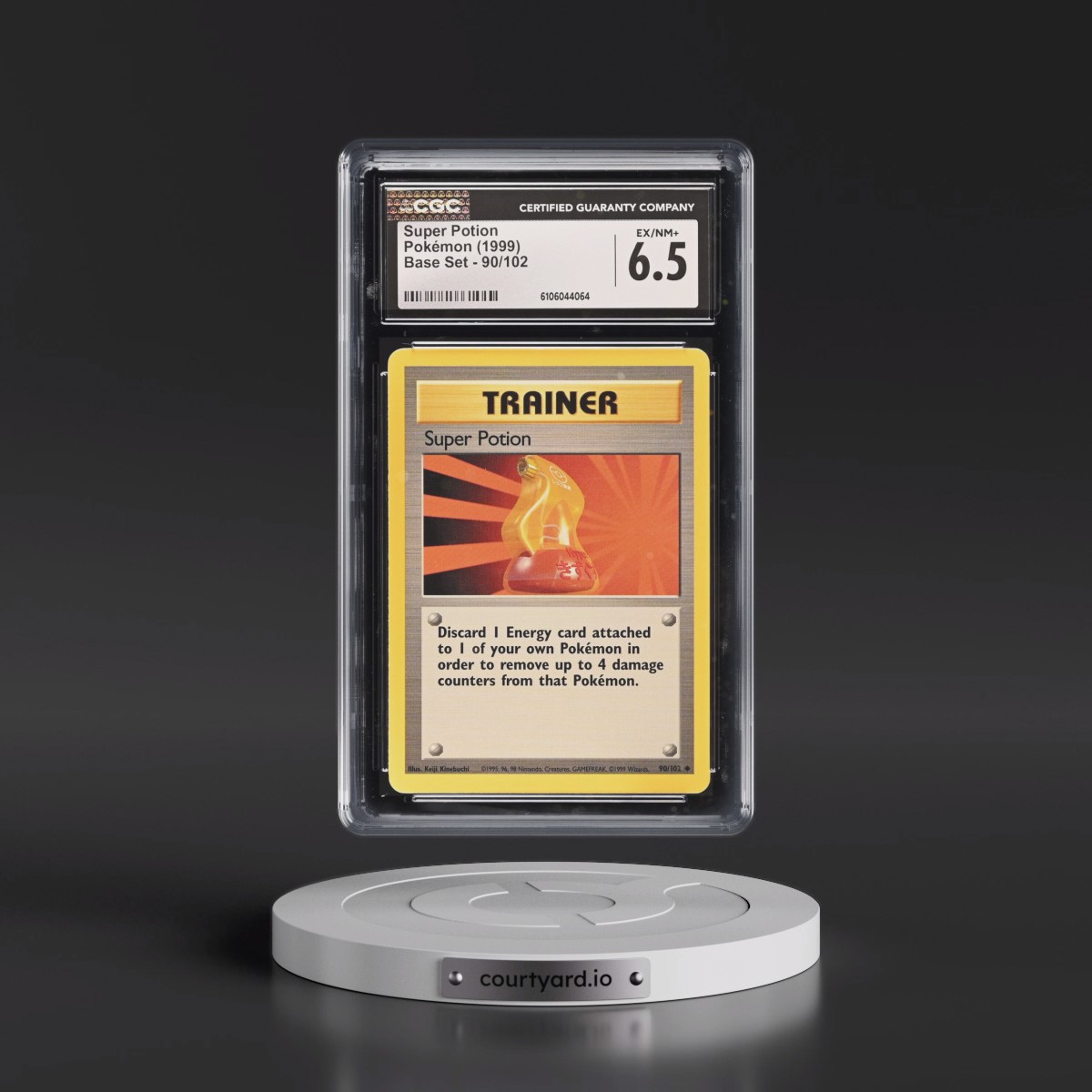 1999 Base Set #90/102 Super Potion (CGC 6.5 EX-NM+)