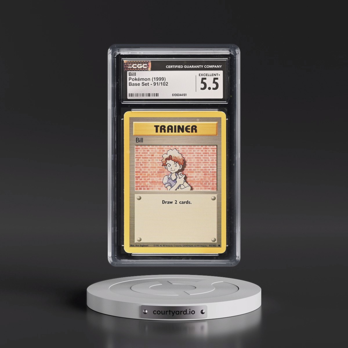 1999 Base Set #91/102 Bill (CGC 5.5 EX+)