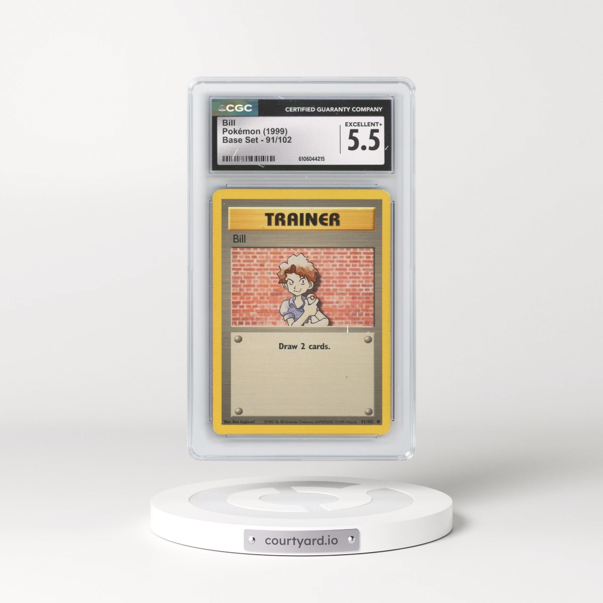 1999 Base Set #91/102 Bill (CGC 5.5 EX+)