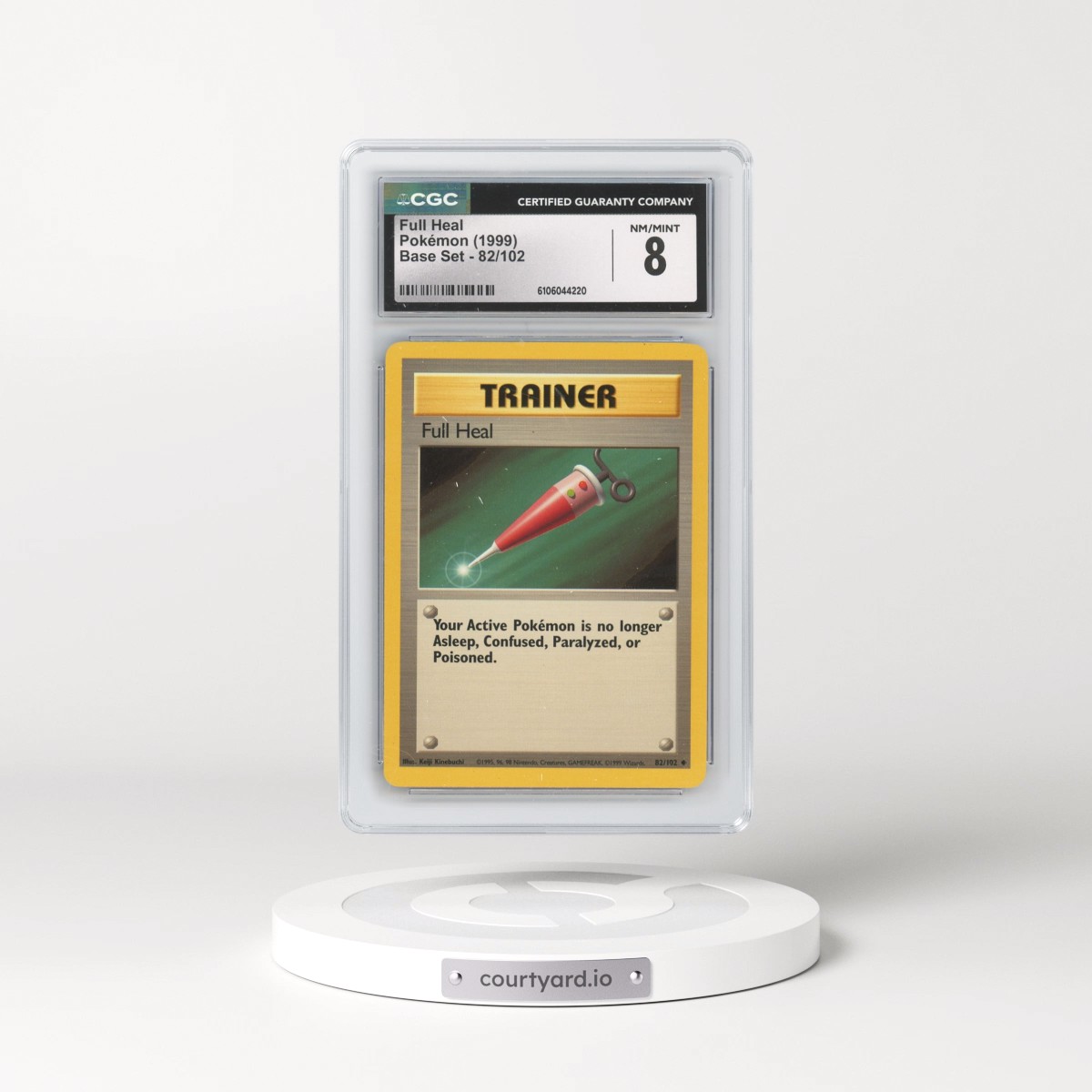 1999 Base Set #82/102 Full Heal (CGC 8 NM-MT)