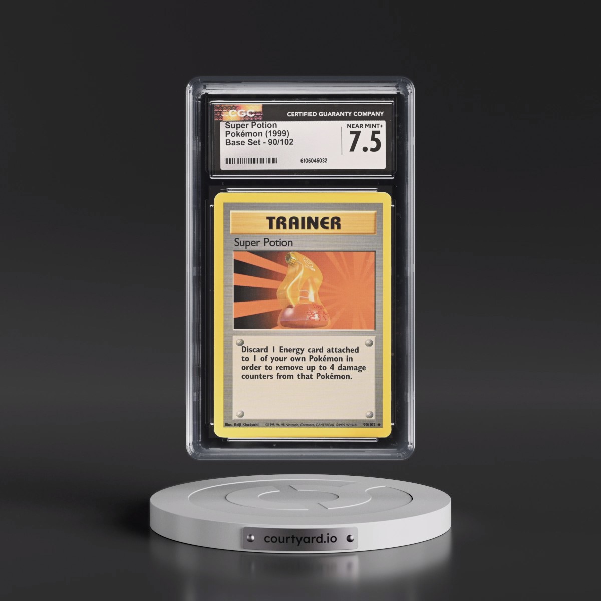 1999 Base Set #90/102 Super Potion (CGC 7.5 NM+)