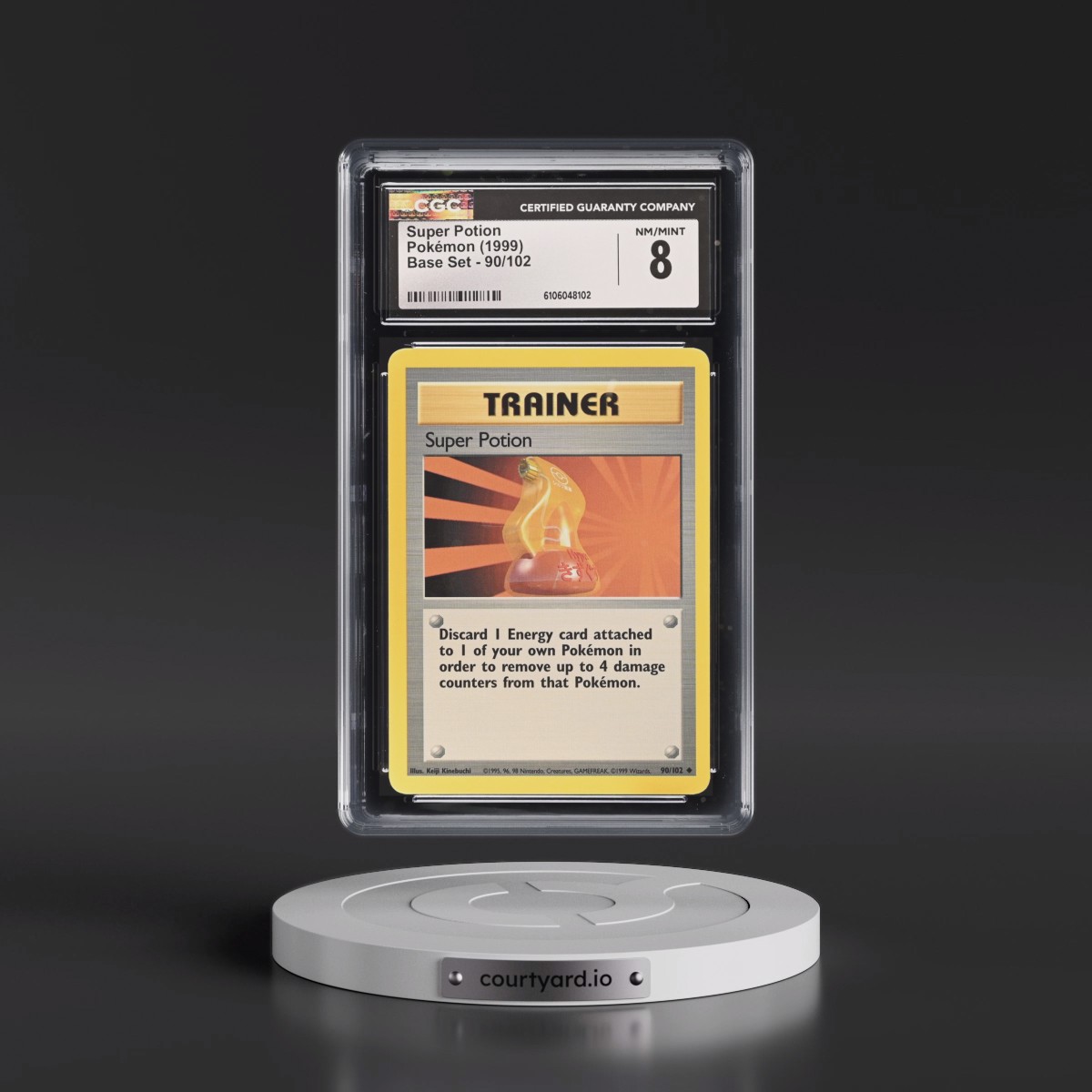 1999 Base Set #90/102 Super Potion (CGC 8 NM-MT)