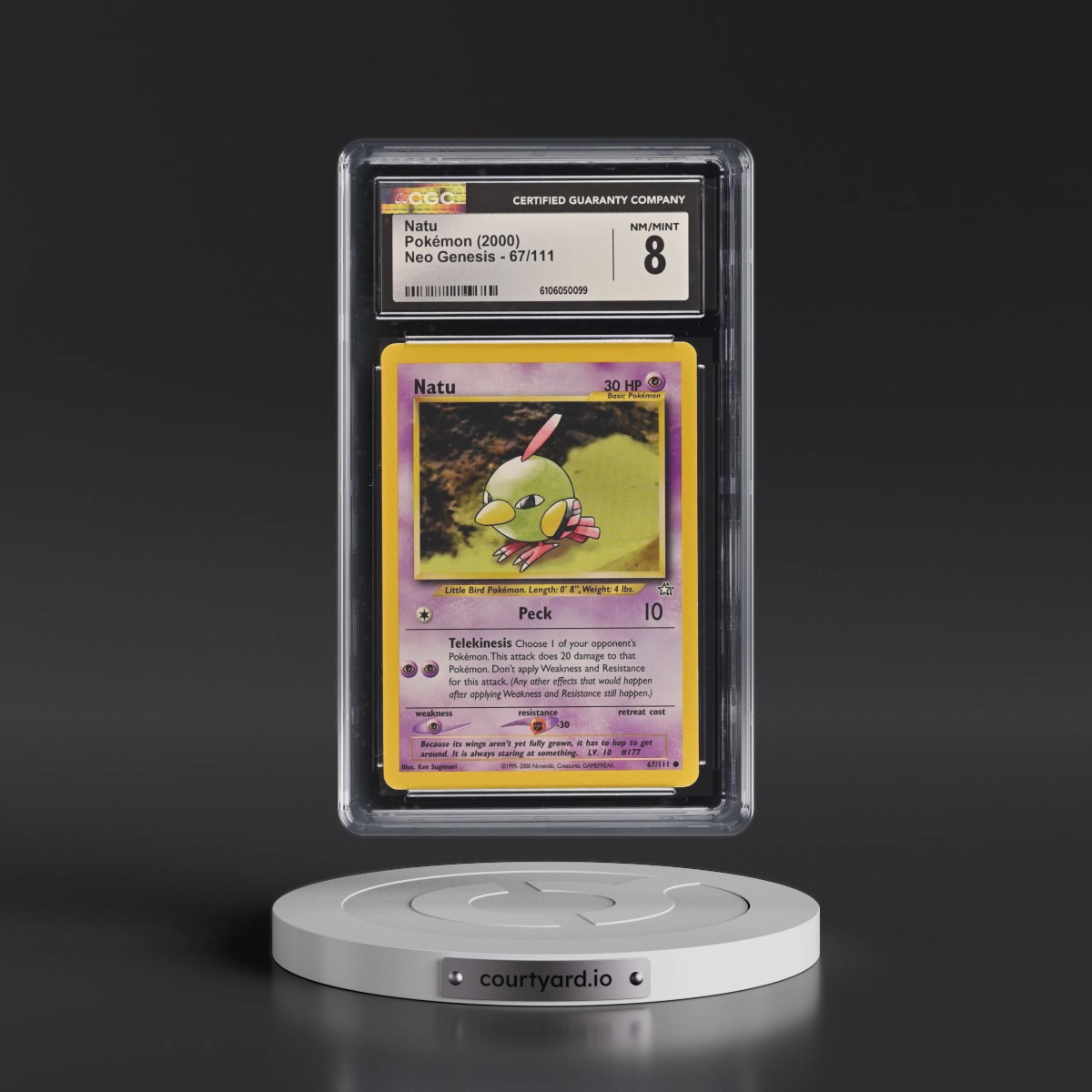 2000 Neo Genesis #67/111 Natu (CGC 8 NM-MT)