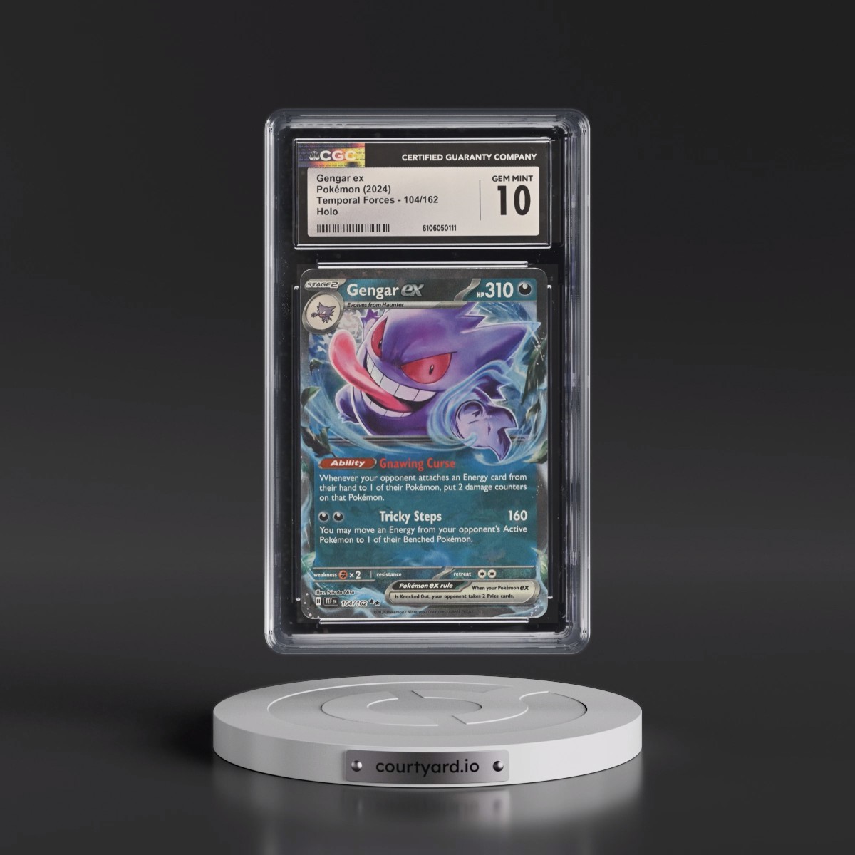 2023 Temporal Forces - TEF EN #104/162 Gengar ex - Holo (CGC 10 GEM MINT)