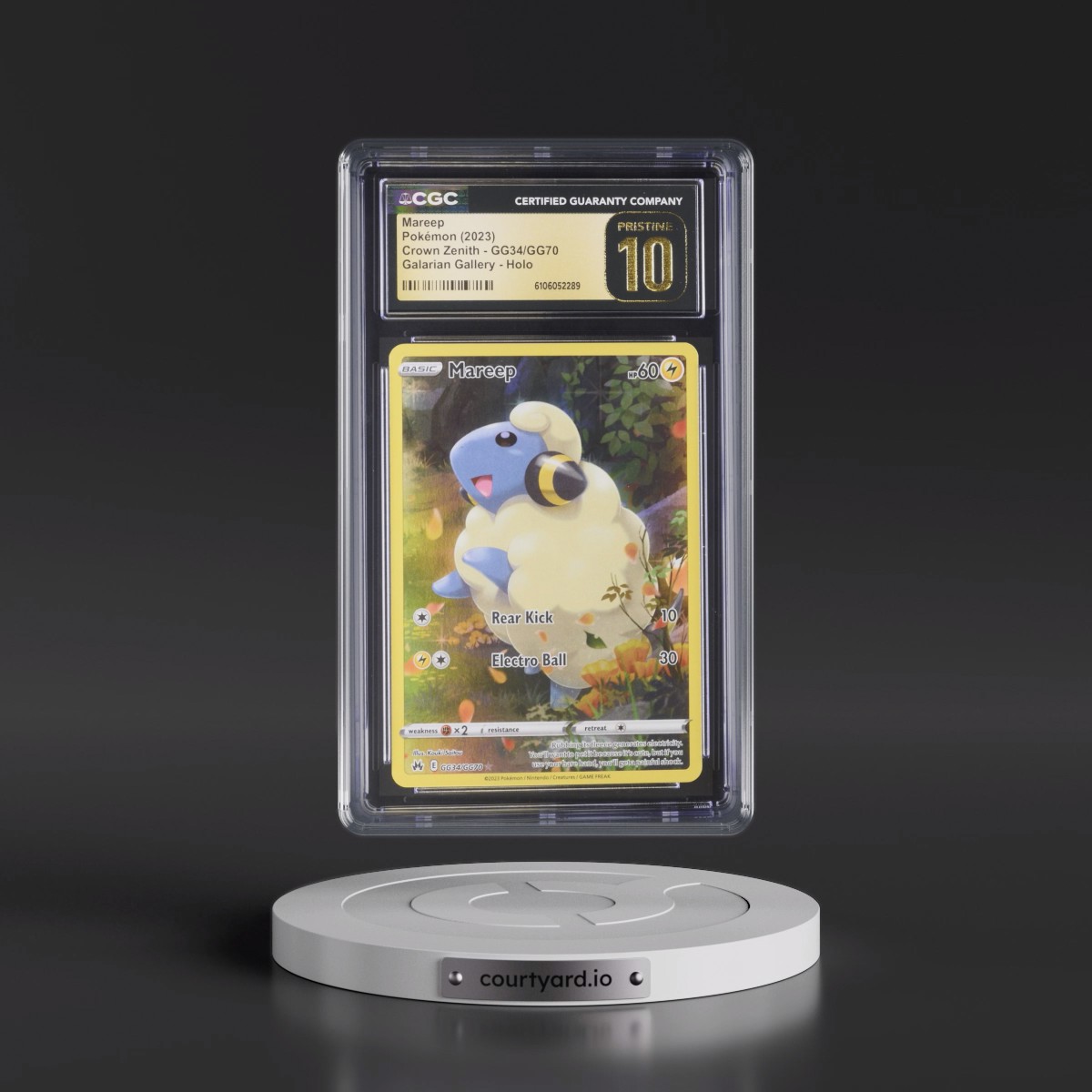 2022 Crown Zenith #GG34/GG70 Mareep (CGC 10 PRISTINE)