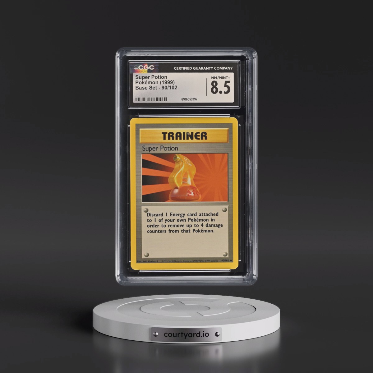 1999 Base Set #90/102 Super Potion (CGC 8.5 NM-MT+)