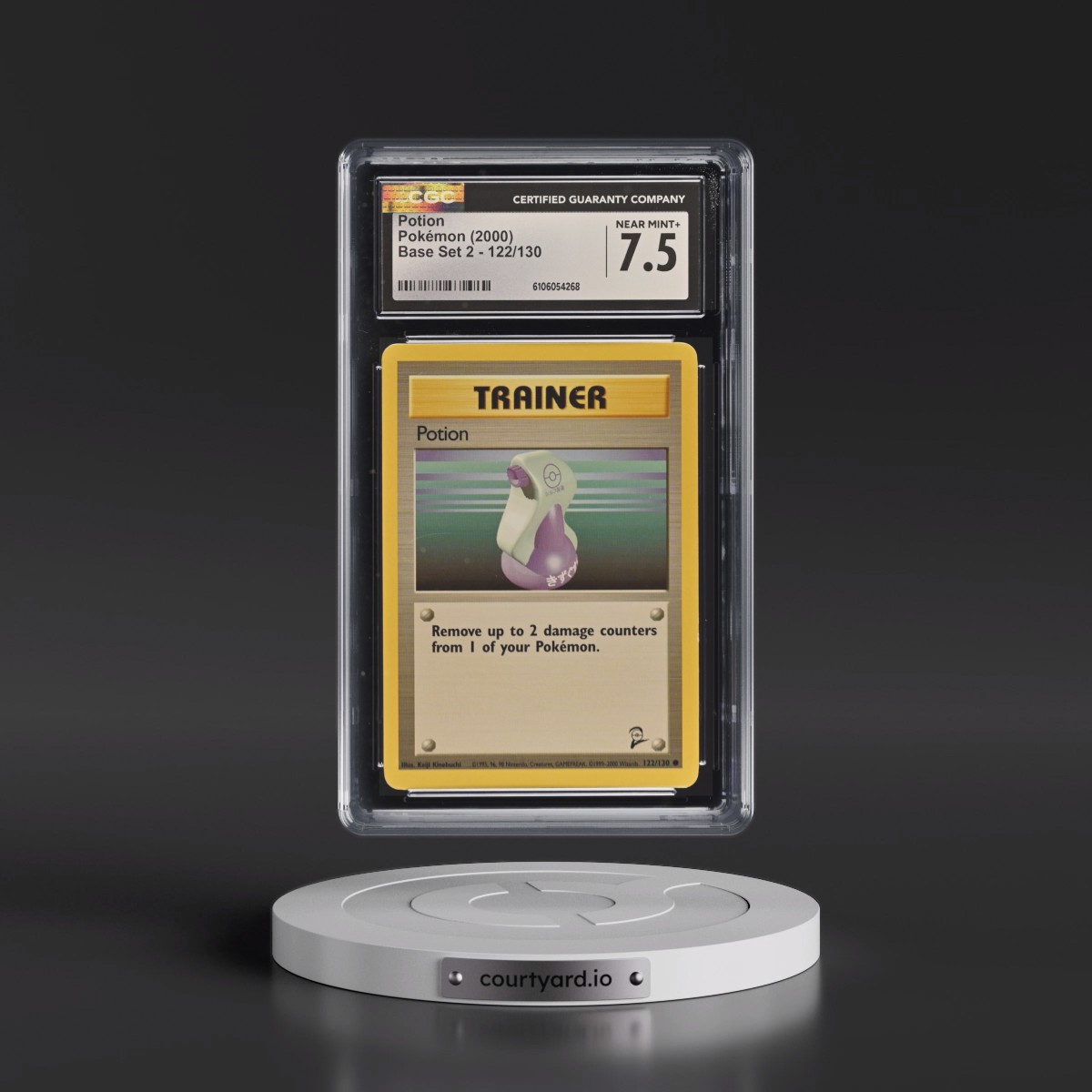 2000 Base Set 2 #122/130 Potion (CGC 7.5 NM+)