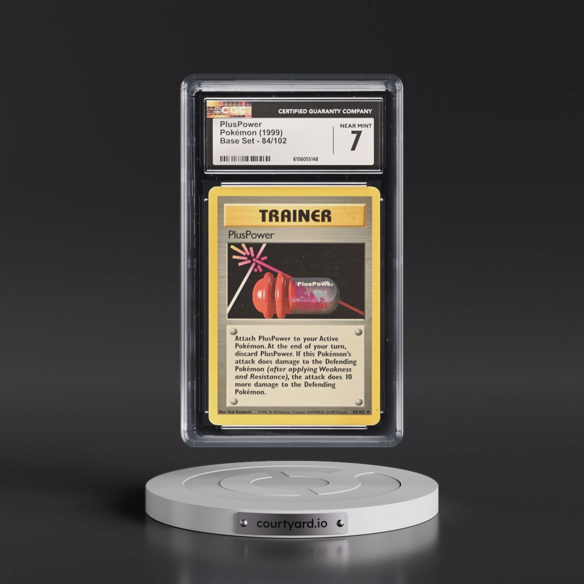 1999 Base Set #84/102 PlusPower (CGC 7 NM)