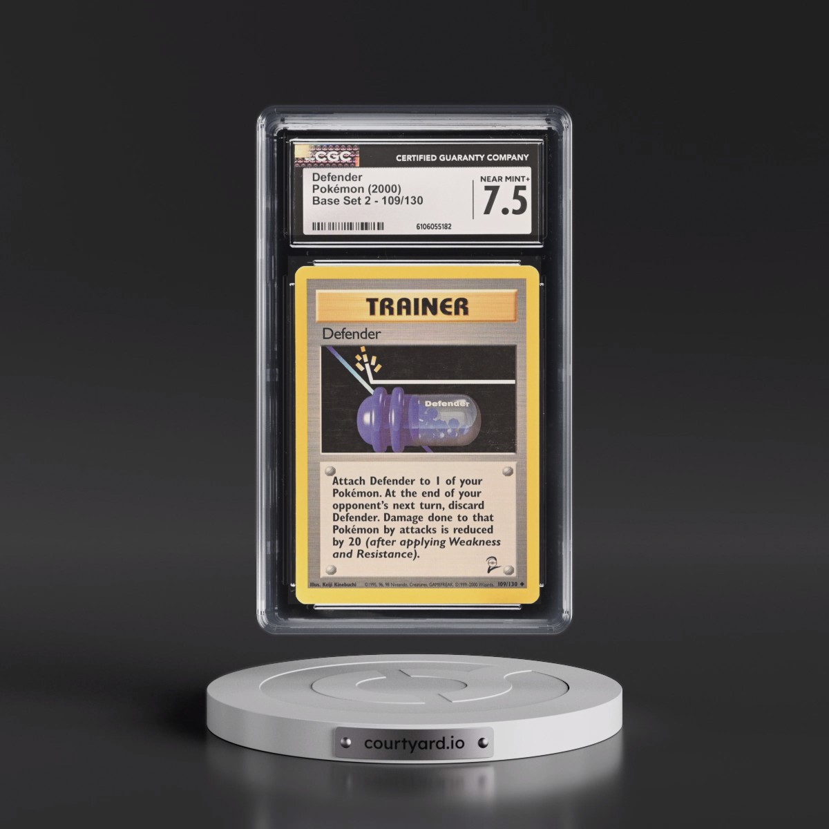 2000 Base Set 2 #109/130 Defender (CGC 7.5 NM+)