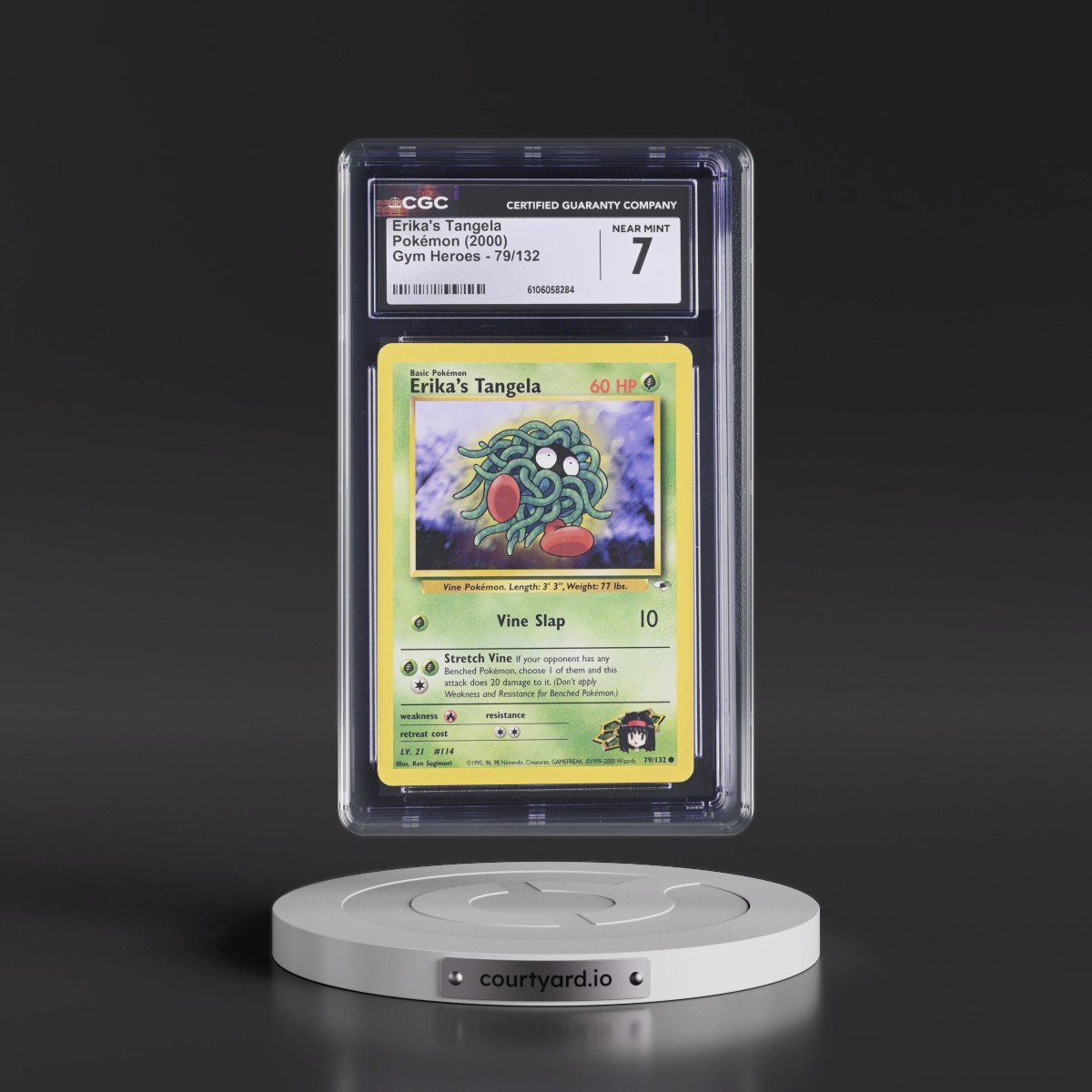 2000 Gym Heroes #79/132 Erika's Tangela (CGC 7 NM)