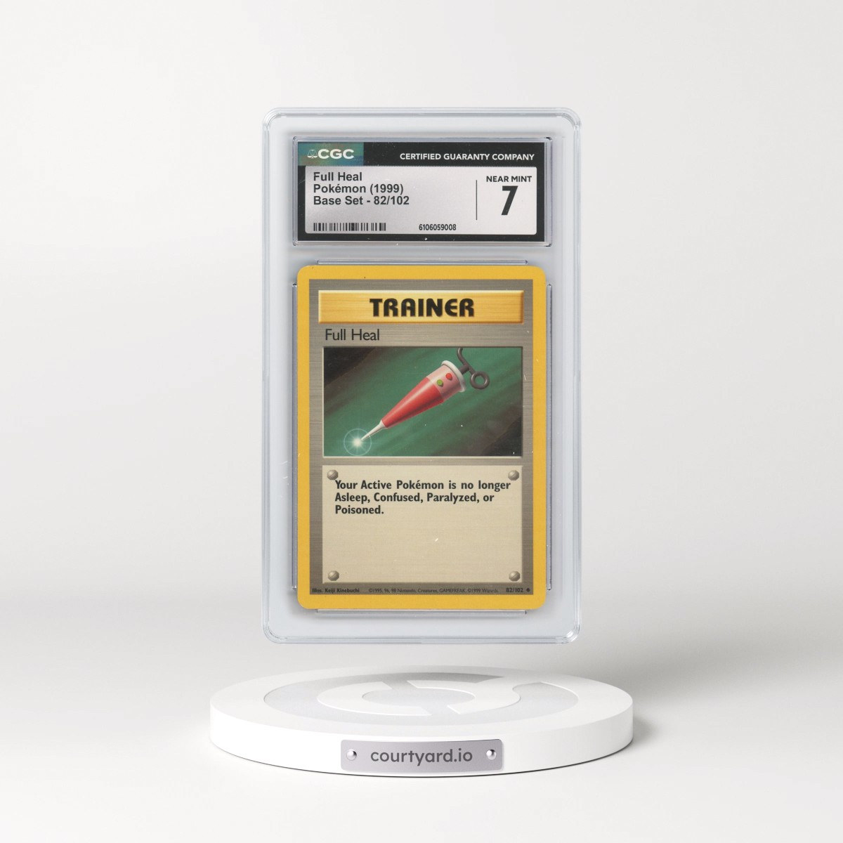1999 Base Set #82/102 Full Heal (CGC 7 NM)