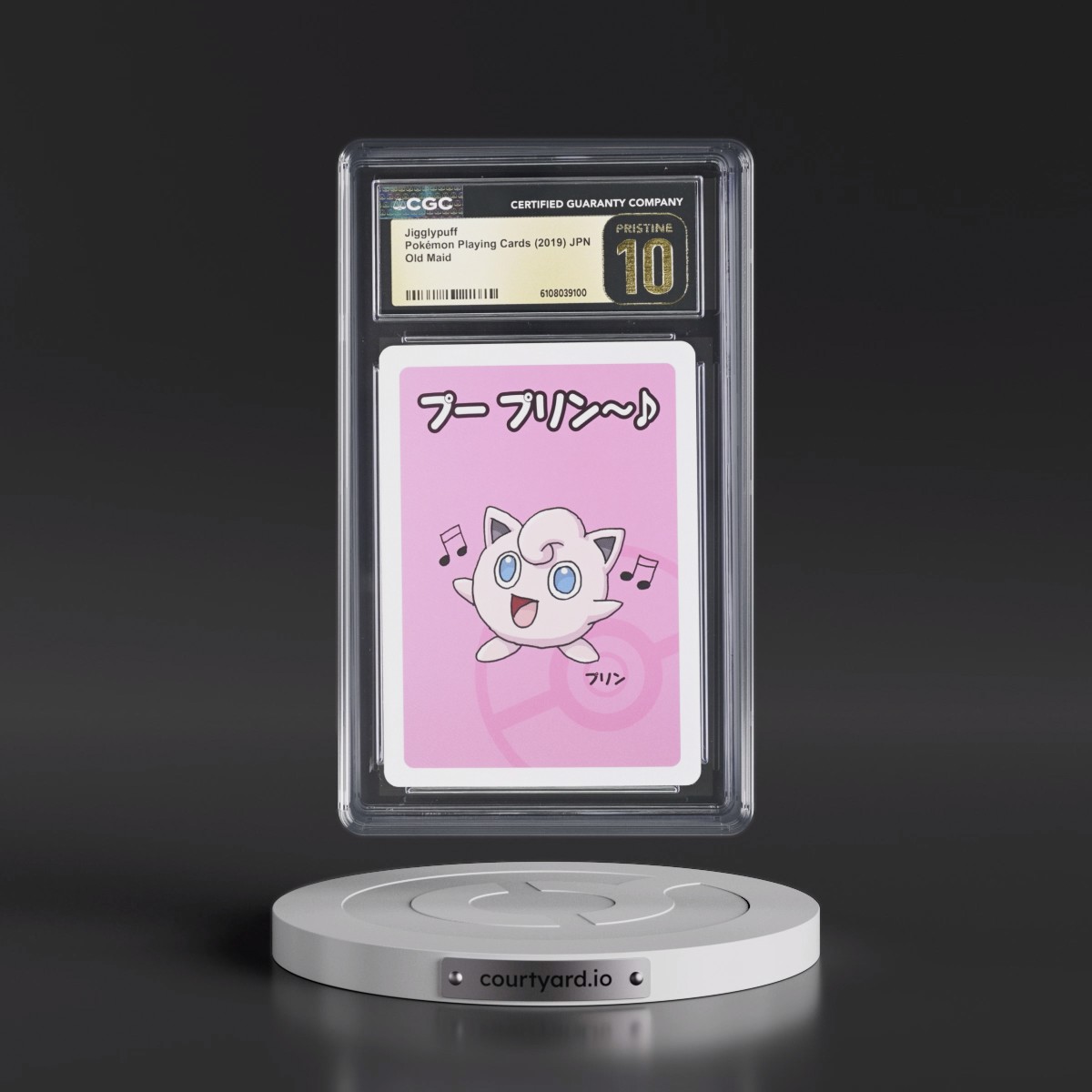 2019 Old Maid (Red Back) Jigglypuff CGC 10